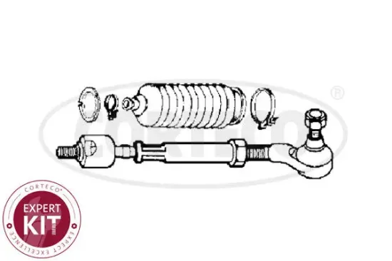 Spurstange Vorderachse links CORTECO 49396605 Bild Spurstange Vorderachse links CORTECO 49396605