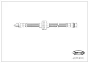 Bremsschlauch Vorderachse CORTECO 49394951