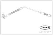 Bremsschlauch Hinterachse rechts CORTECO 49429357
