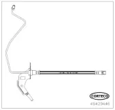 Bremsschlauch Hinterachse links CORTECO 49429446