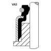 Dichtring, Ventilschaft Auslassseite CORTECO 49472853 Bild Dichtring, Ventilschaft Auslassseite CORTECO 49472853