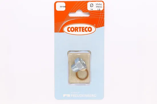 Verschlussschraube, Ölwanne CORTECO 220138S Bild Verschlussschraube, Ölwanne CORTECO 220138S