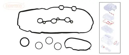 Dichtungssatz, Steuergehäuse CORTECO 49115983 Bild Dichtungssatz, Steuergehäuse CORTECO 49115983