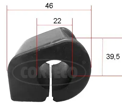 Lagerung, Stabilisator CORTECO 49371815 Bild Lagerung, Stabilisator CORTECO 49371815