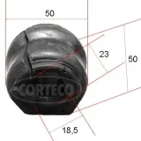 Lagerung, Stabilisator Vorderachse CORTECO 49371890