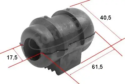 Lagerung, Stabilisator Vorderachse CORTECO 80000116