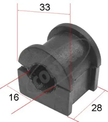 Lagerung, Stabilisator CORTECO 80000451 Bild Lagerung, Stabilisator CORTECO 80000451