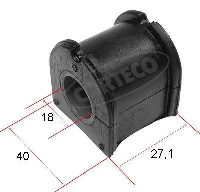 Lagerung, Stabilisator CORTECO 80000474