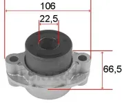 Lagerung, Lenker hinten links rechts CORTECO 80001520