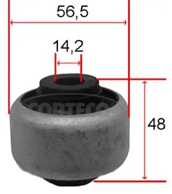 Lagerung, Lenker CORTECO 80001541