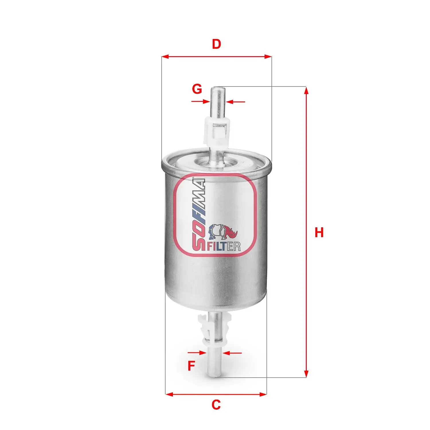 Kraftstofffilter SOFIMA S 1515 B