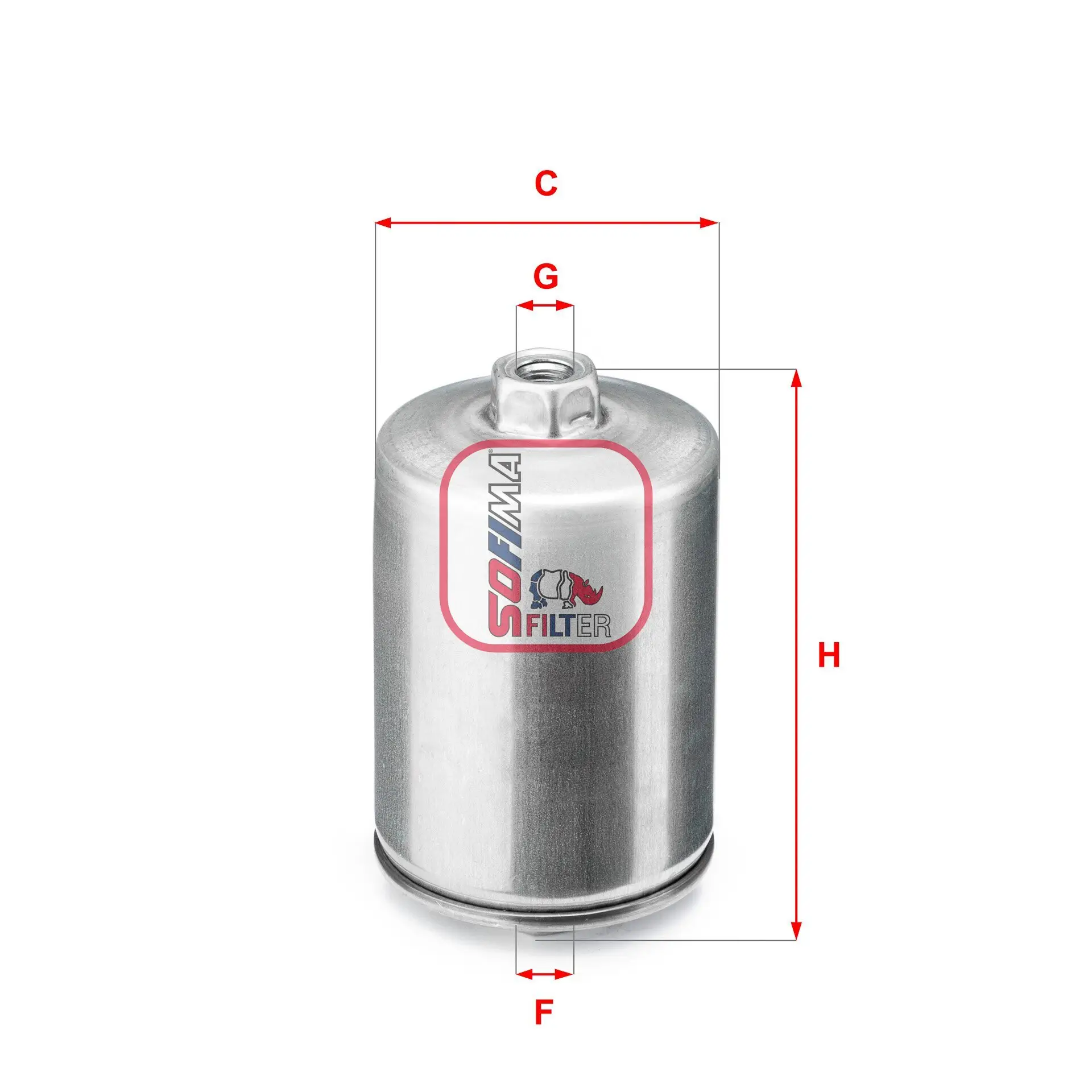 Kraftstofffilter SOFIMA S 1748 B