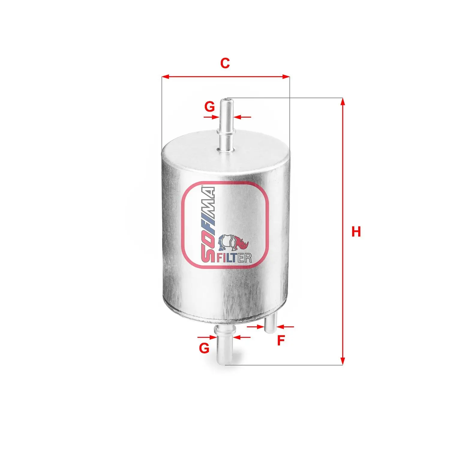 Kraftstofffilter SOFIMA S 1919 B