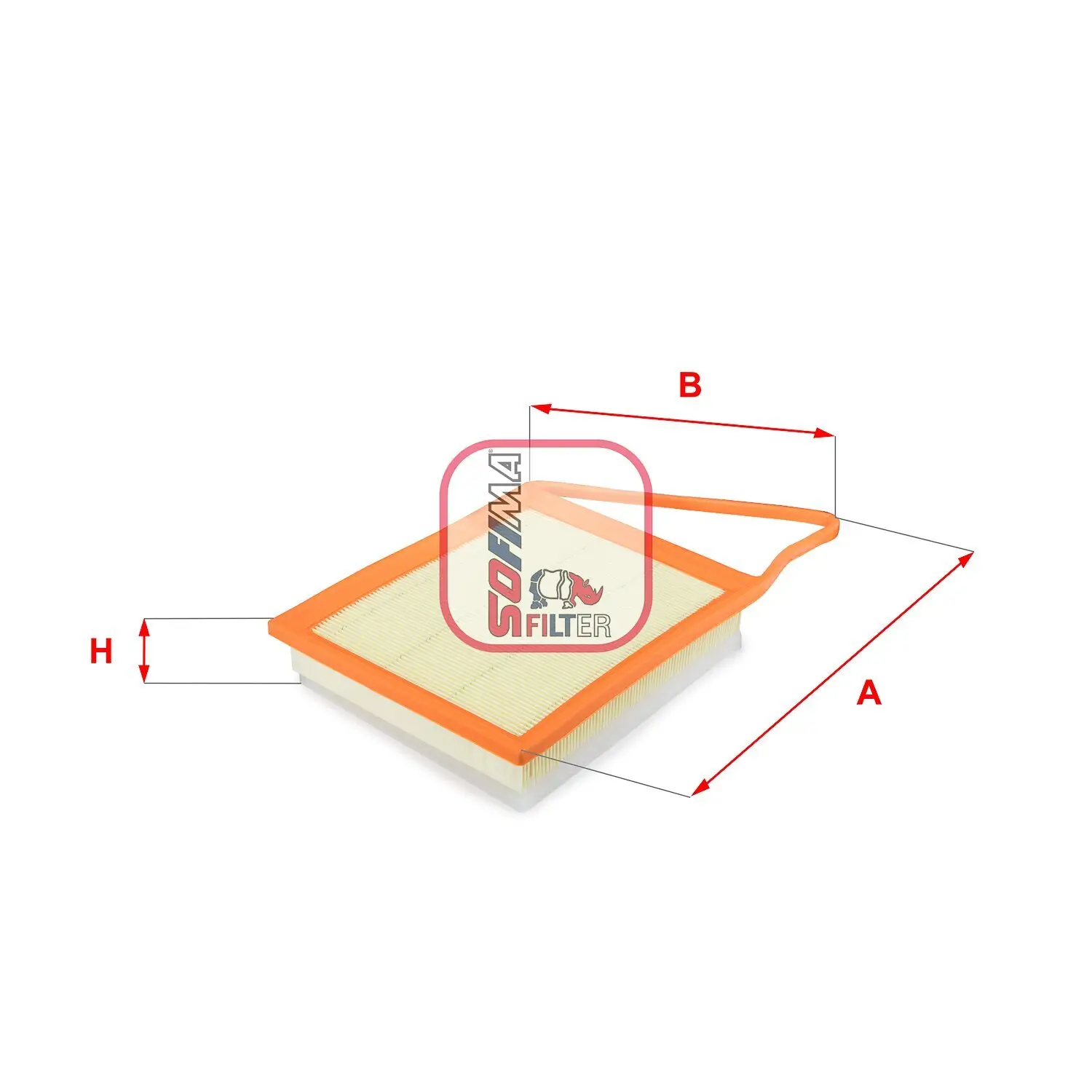 Luftfilter SOFIMA S 3645 A