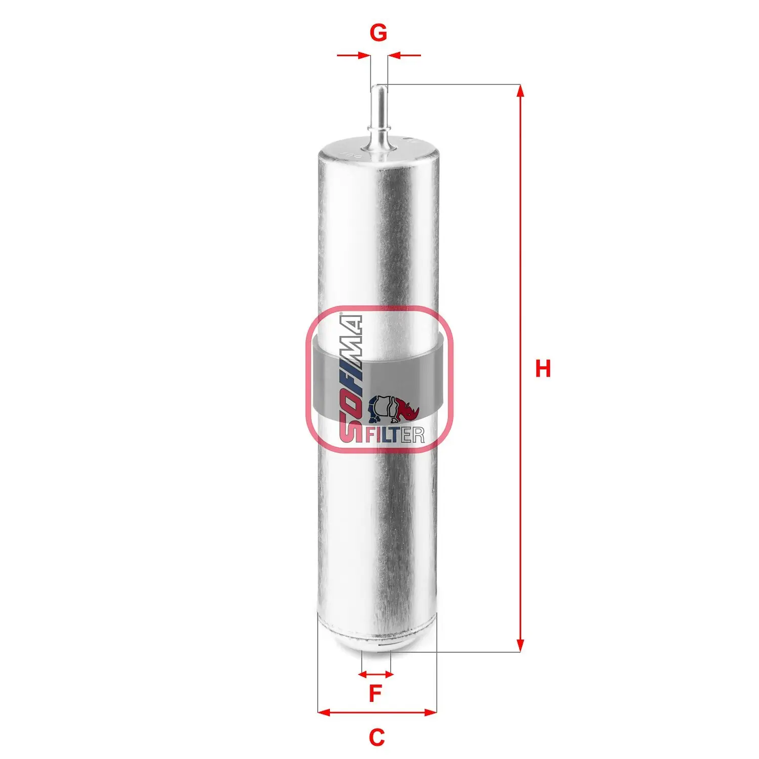 Kraftstofffilter SOFIMA S 9261 B