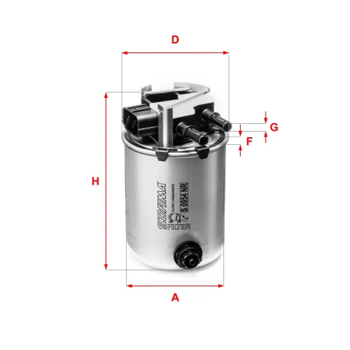 Kraftstofffilter SOFIMA S 0954 NR Bild Kraftstofffilter SOFIMA S 0954 NR