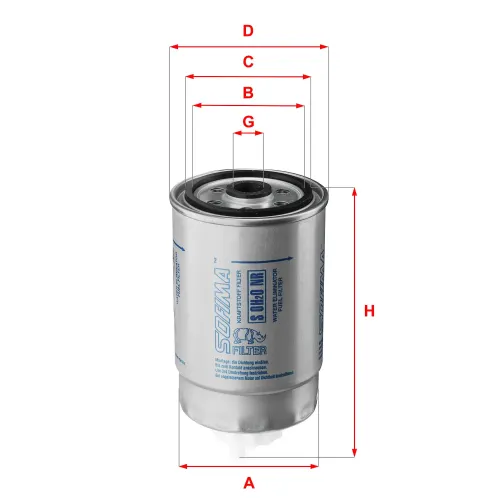 Kraftstofffilter SOFIMA S 0H2O NR Bild Kraftstofffilter SOFIMA S 0H2O NR