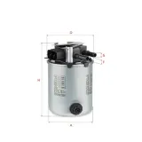 Kraftstofffilter SOFIMA S 1061 NR