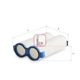 Luftfilter SOFIMA S 1TUB A