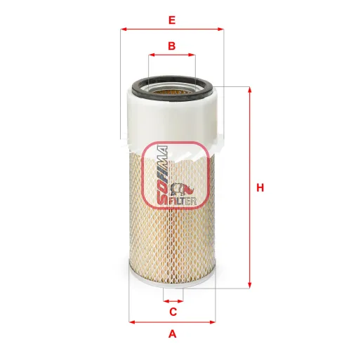 Luftfilter SOFIMA S 2950 A Bild Luftfilter SOFIMA S 2950 A