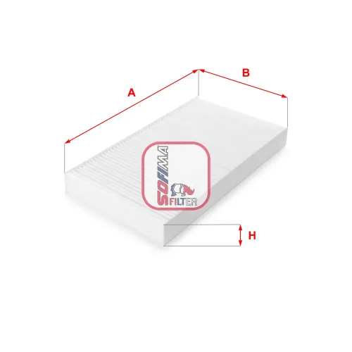 Filter, Innenraumluft SOFIMA S 3023 C Bild Filter, Innenraumluft SOFIMA S 3023 C
