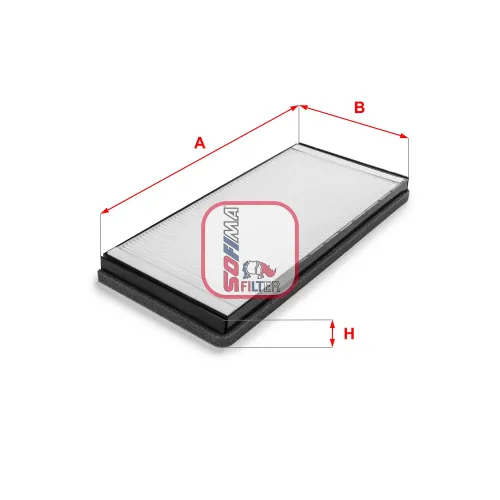 Filter, Innenraumluft SOFIMA S 3059 C Bild Filter, Innenraumluft SOFIMA S 3059 C