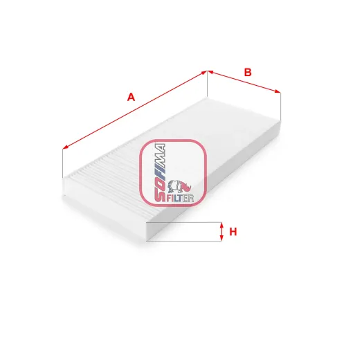 Filter, Innenraumluft SOFIMA S 3069 C Bild Filter, Innenraumluft SOFIMA S 3069 C