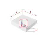 Filter, Innenraumluft SOFIMA S 3109 C