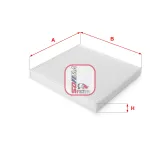 Filter, Innenraumluft SOFIMA S 3130 C