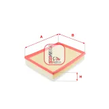 Luftfilter SOFIMA S 3292 A