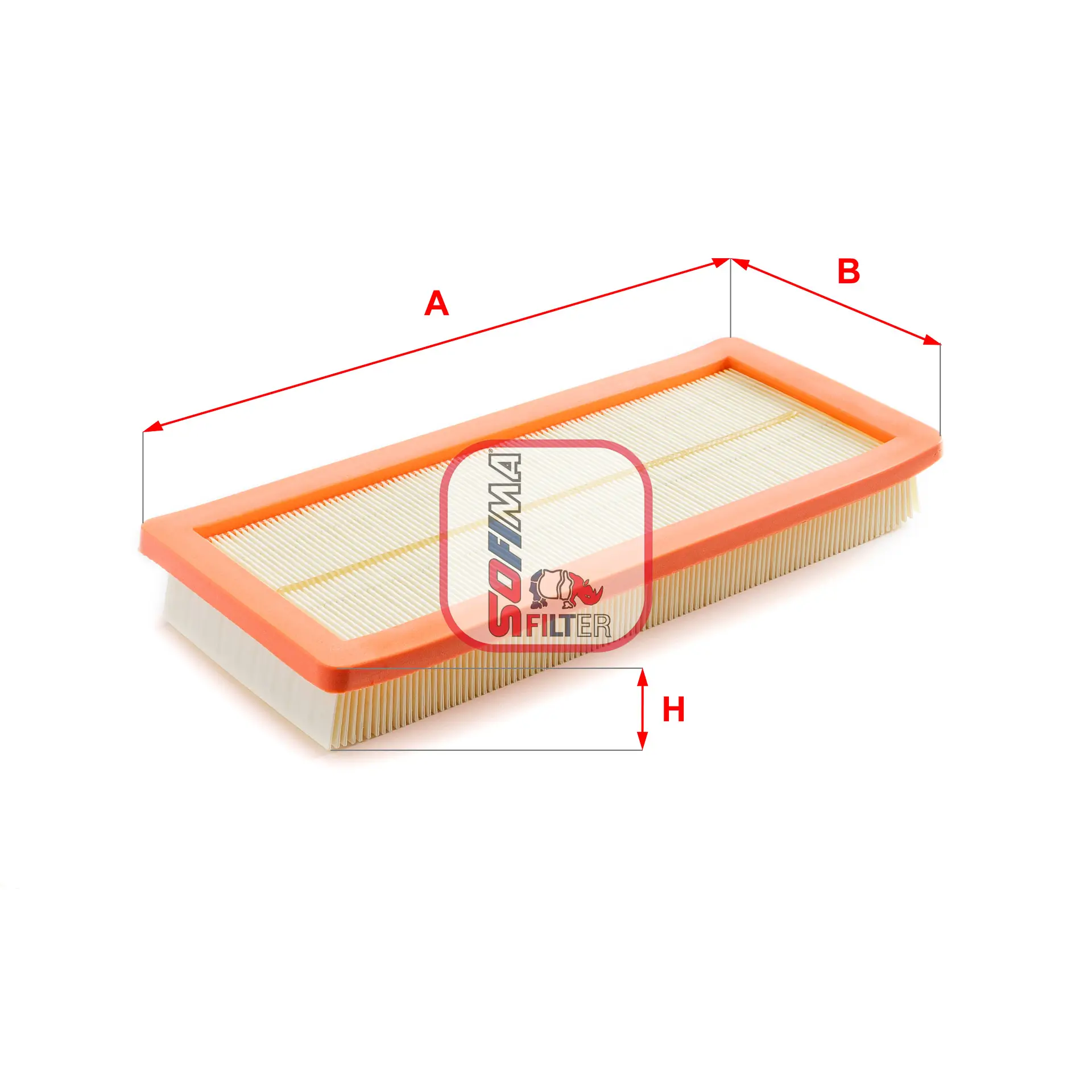 Luftfilter SOFIMA S 3371 A