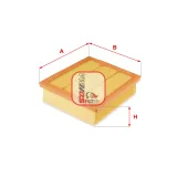 Luftfilter SOFIMA S 3677 A