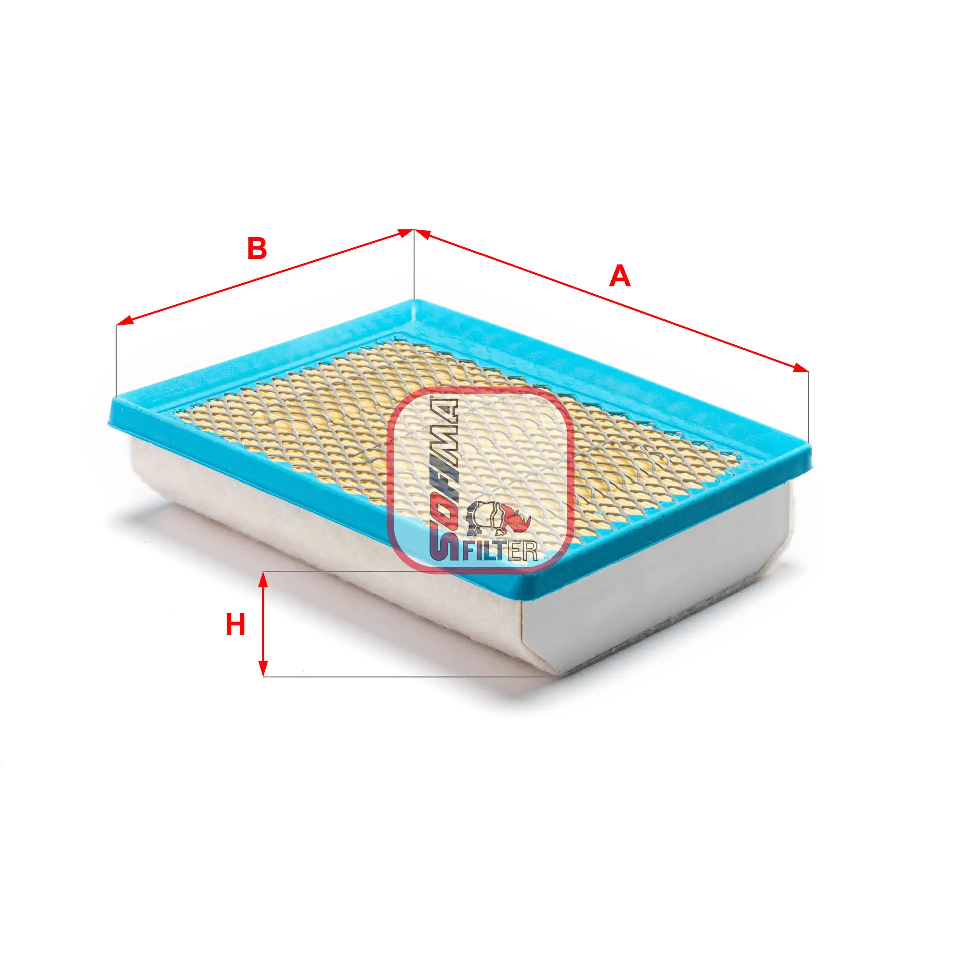 Luftfilter SOFIMA S 3A75 A