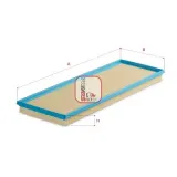 Luftfilter SOFIMA S 3B16 A