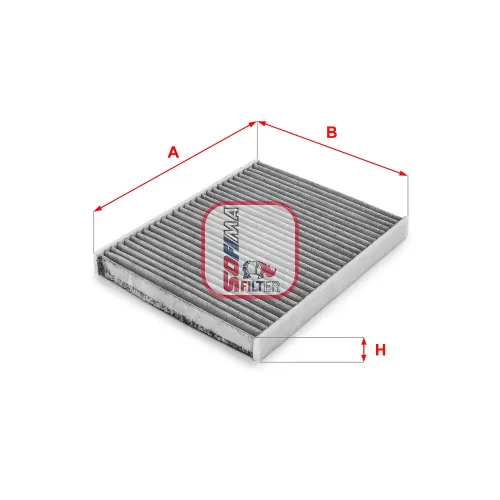 Filter, Innenraumluft SOFIMA S 4103 CA Bild Filter, Innenraumluft SOFIMA S 4103 CA