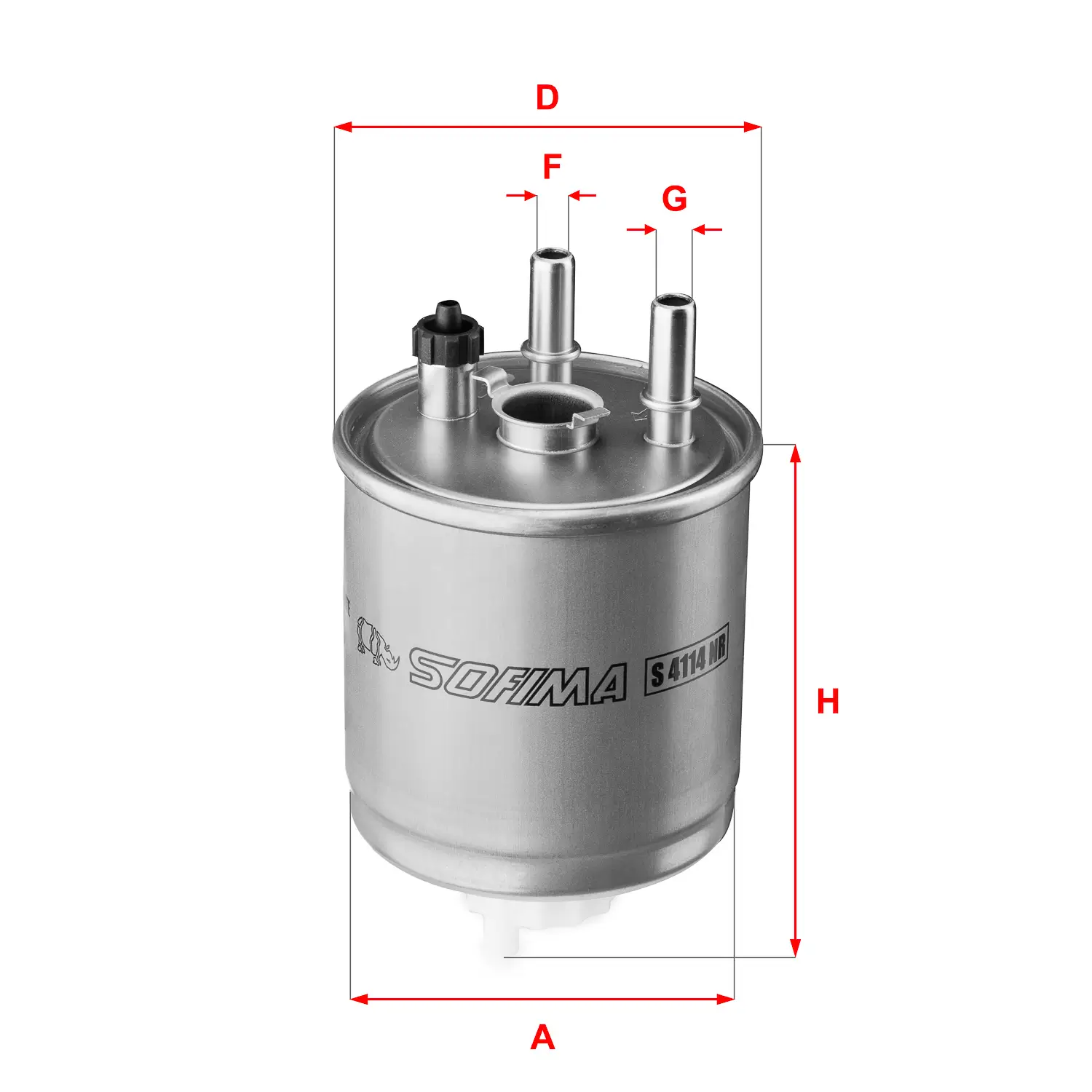 Kraftstofffilter SOFIMA S 4114 NR