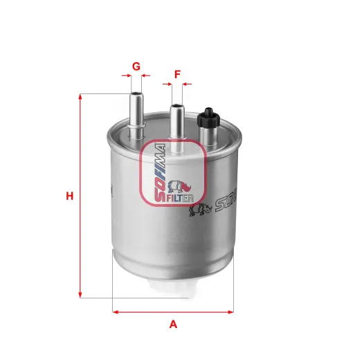 Kraftstofffilter SOFIMA S 4117 NR Bild Kraftstofffilter SOFIMA S 4117 NR