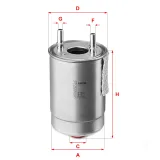 Kraftstofffilter SOFIMA S 4147 NR