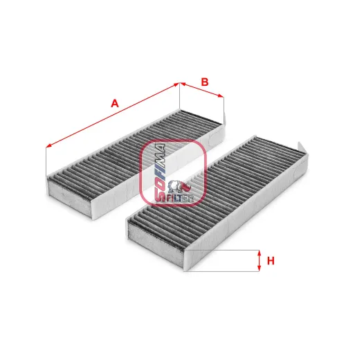 Filter, Innenraumluft SOFIMA S 4172 CA Bild Filter, Innenraumluft SOFIMA S 4172 CA