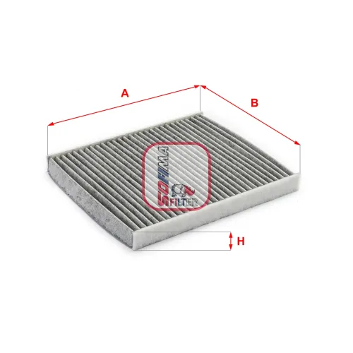 Filter, Innenraumluft SOFIMA S 4221 CA Bild Filter, Innenraumluft SOFIMA S 4221 CA