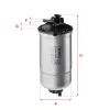Kraftstofffilter SOFIMA S 4428 NR