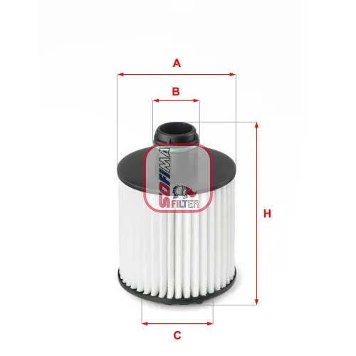 Ölfilter SOFIMA S 5139 PE Bild Ölfilter SOFIMA S 5139 PE