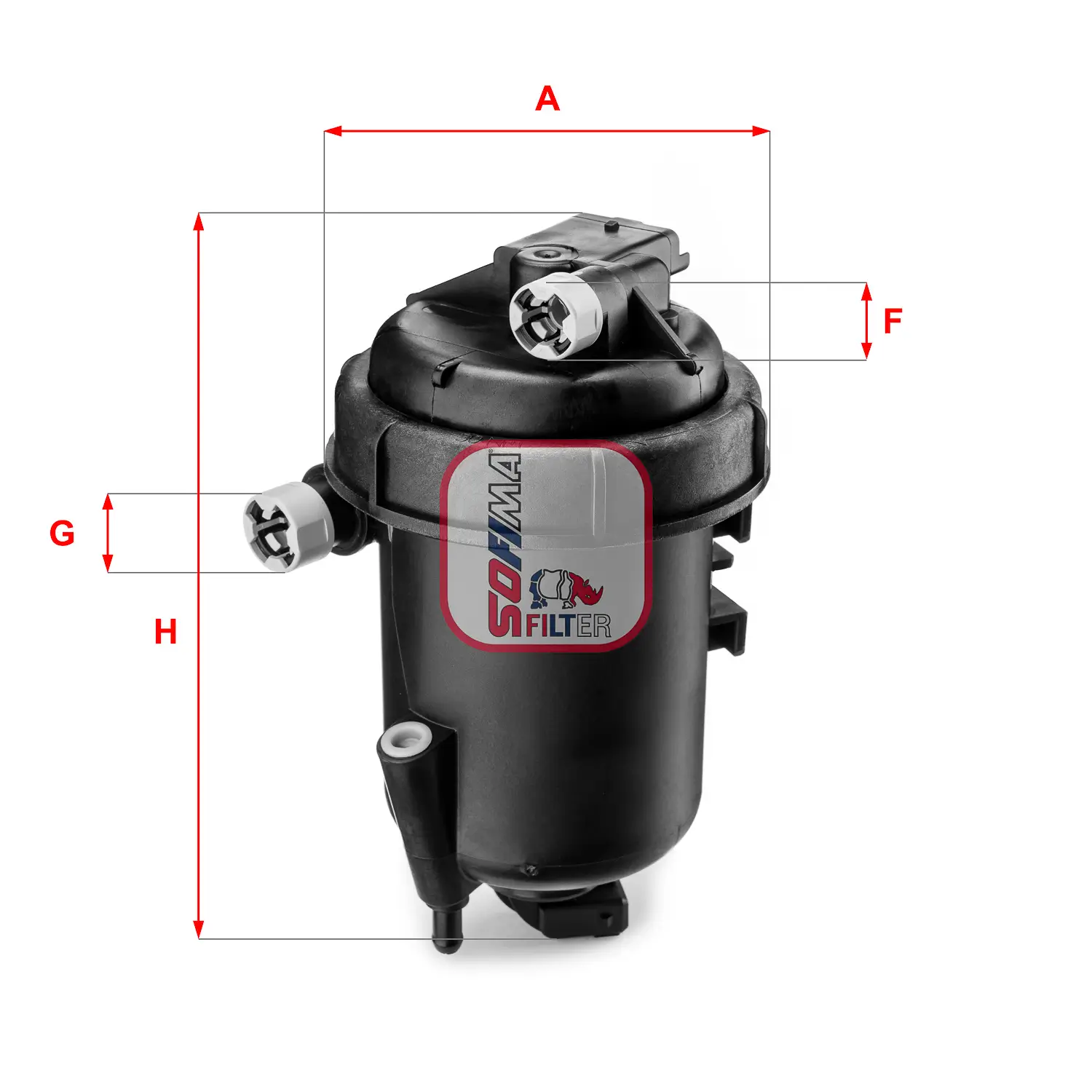 Kraftstofffilter SOFIMA S 5144 GC