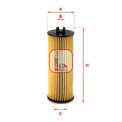 Ölfilter SOFIMA S 5248 PE Bild Ölfilter SOFIMA S 5248 PE