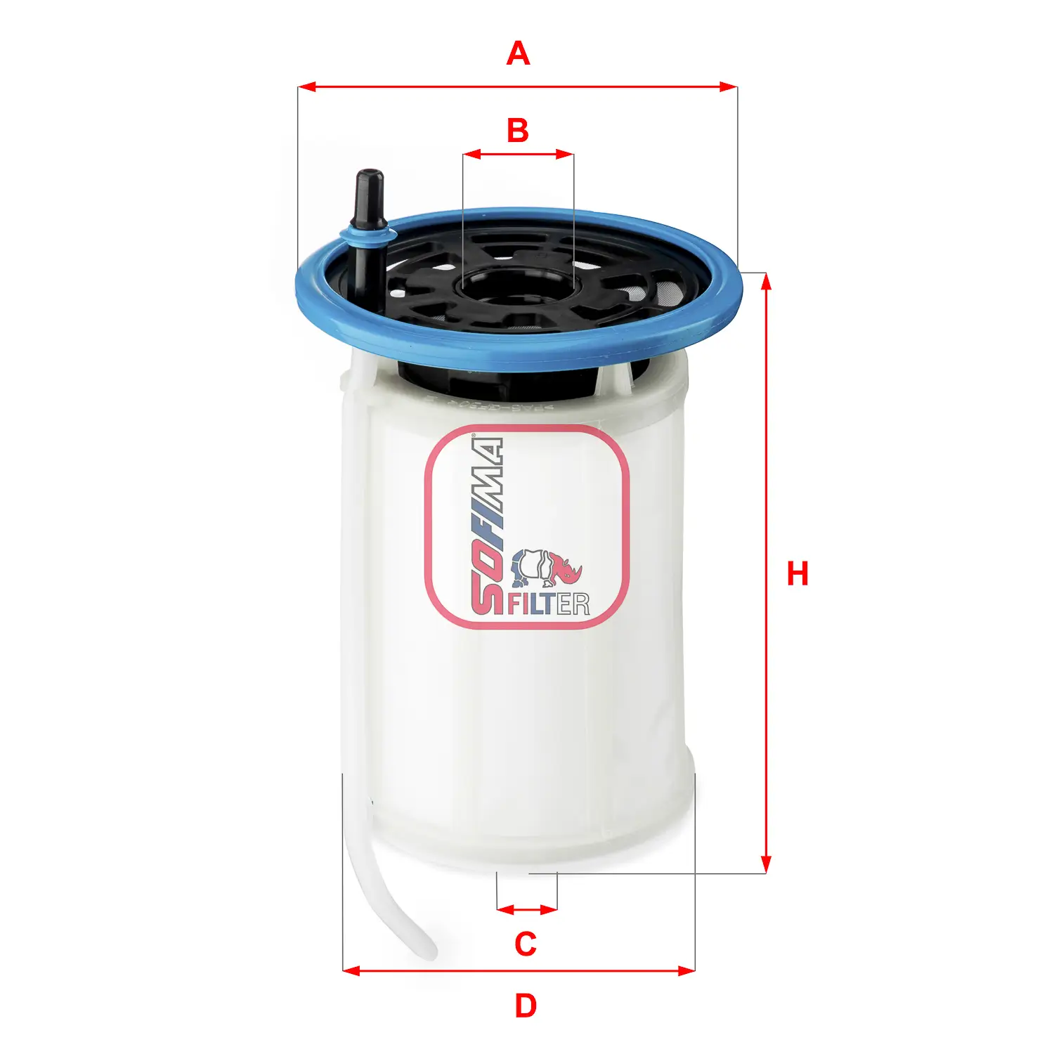 Kraftstofffilter SOFIMA S 6079 NE
