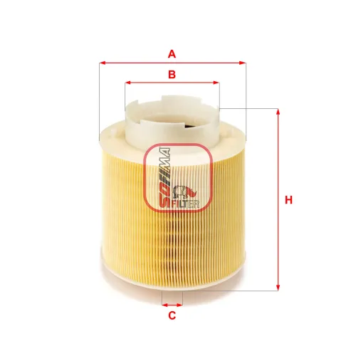 Luftfilter SOFIMA S 7597 A Bild Luftfilter SOFIMA S 7597 A