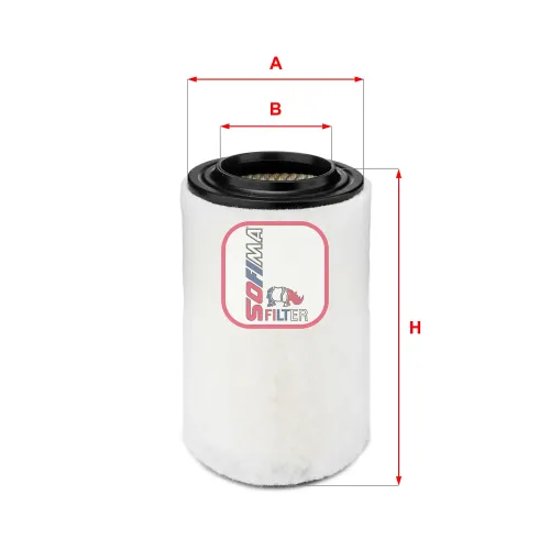 Luftfilter SOFIMA S 7629 A Bild Luftfilter SOFIMA S 7629 A