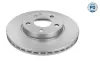 Bremsscheibe Vorderachse MEYLE 015 521 0038/PD