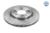 Bremsscheibe Vorderachse MEYLE 015 521 2094