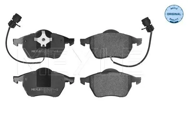 Bremsbelagsatz, Scheibenbremse Vorderachse MEYLE 025 206 7619/W